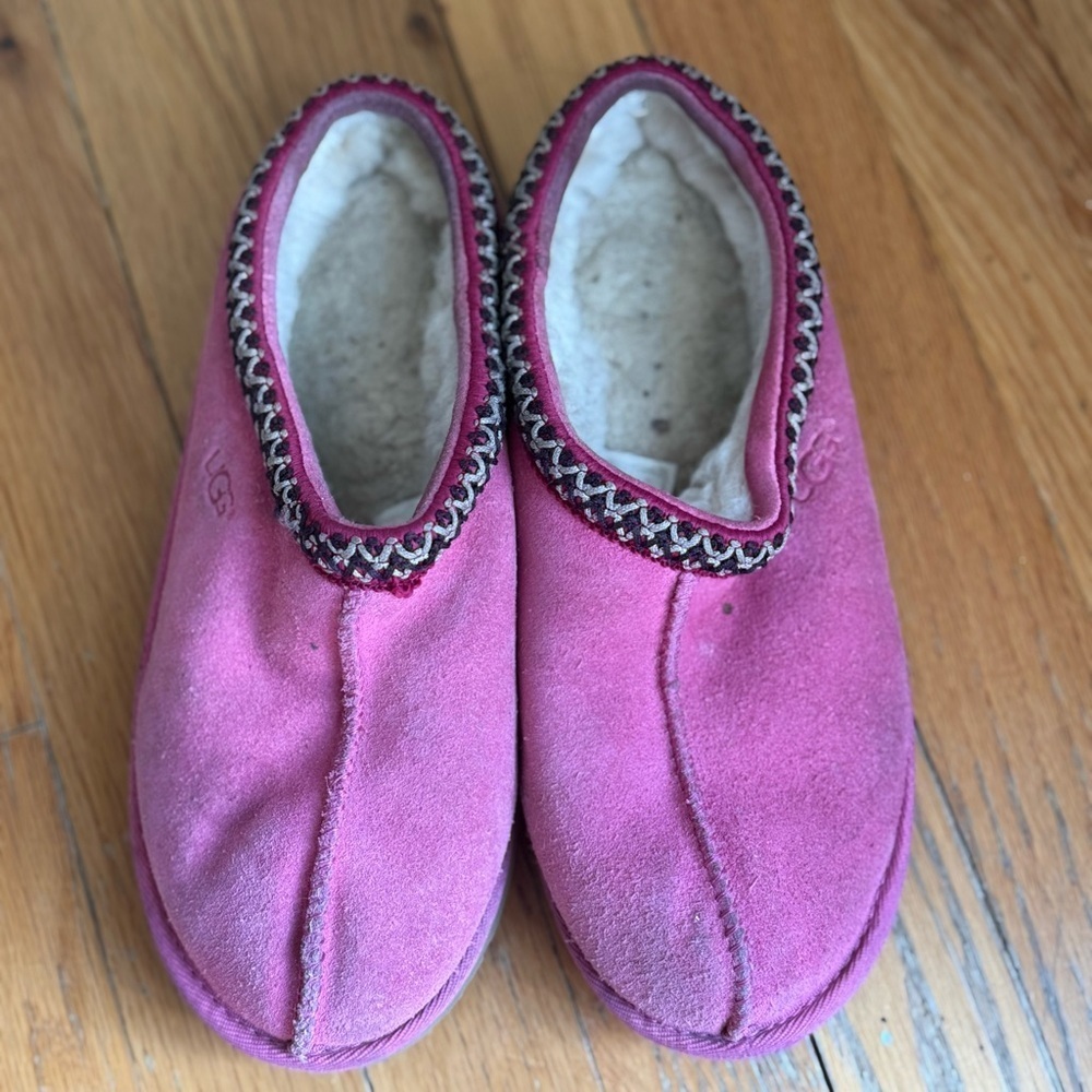 UGG Tasman Pink Slipper Slide On Shoe size 5 37 - Picture 5 of 9